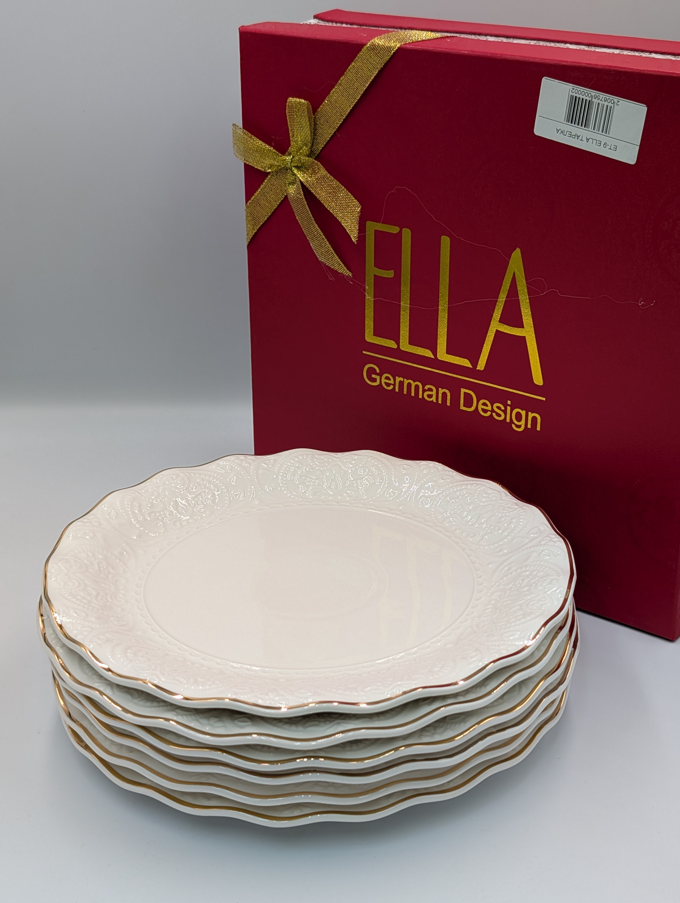 ET-9 ELLA тарелка 25см 6шт
